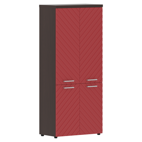 Шкаф с глухими средними и малыми дверьми 854x452x1958