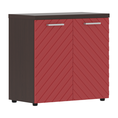 Шкаф с глухими малыми дверьми и топом 854x452x833