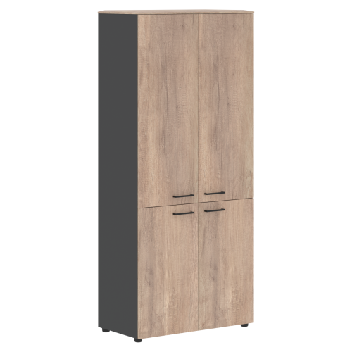 Шкаф с глухими средними и малыми дверьми 850x430x1930