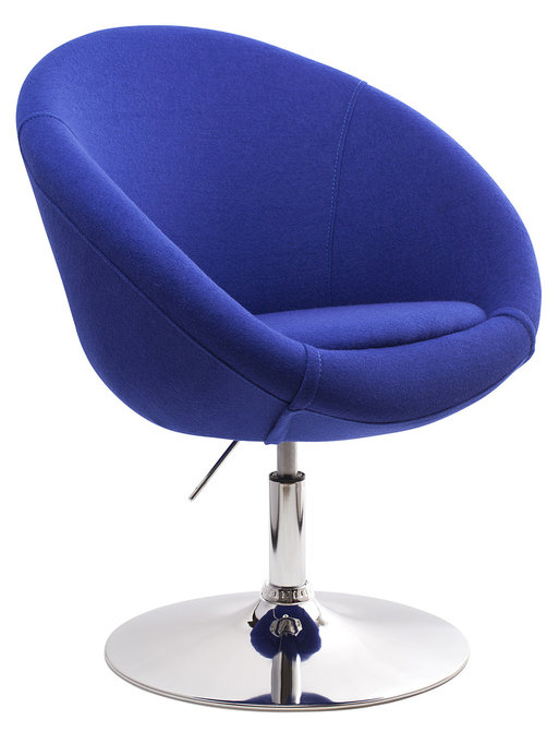 Кресло A684 синий
