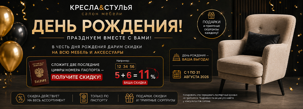 День Рождение! Нам 16 лет