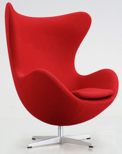 Кресло Egg chair  A219 красный