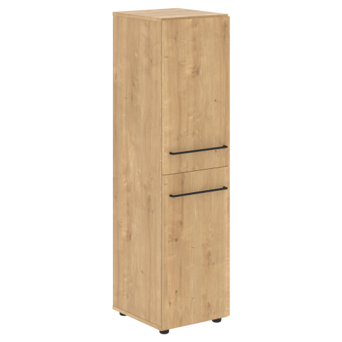 Шкаф колонка с 2-мя глухими малыми дверьми 400х430х1517 LMC 40.4